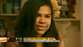 11-Year-Old Girl From Anti-Obesity Ads Has No Regrets